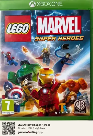 LEGO Marvel Super Heroes Xbox One, Italy box front