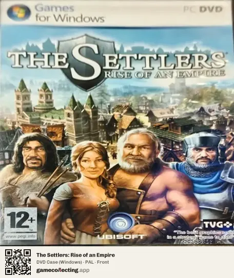 The Settlers: Rise of an Empire Computer, PAL box front