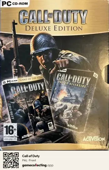 Call of Duty Computer, PAL box front