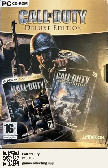 Call of Duty Computer, PAL box front