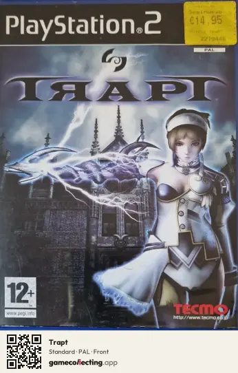 Trapt PlayStation 2, PAL box front