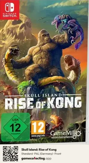 Skull Island: Rise of Kong Nintendo Switch, Germany box front