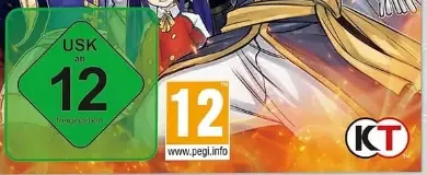 Fairy Tail 2, the USK square on its front