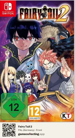 Fairy Tail 2 Nintendo Switch, Germany box front