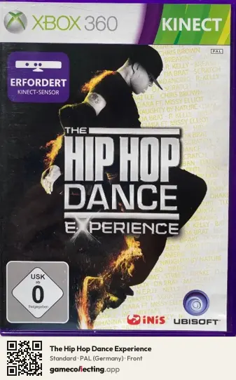 The Hip Hop Dance Experience Xbox 360, Germany box front