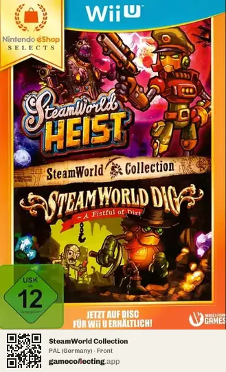 SteamWorld Collection Nintendo Wii U, Germany box front