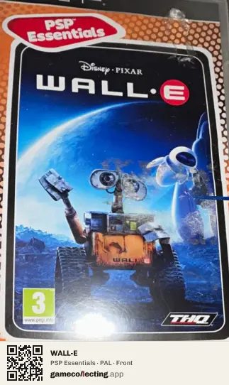 WALL-E PlayStation Portable, PAL box front