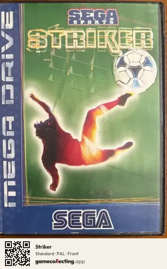 Striker Sega Mega Drive / Genesis, PAL box front