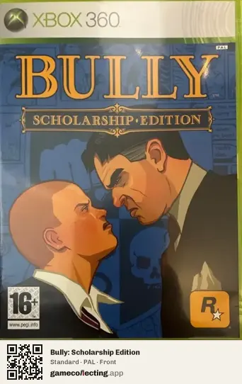 Bully: Scholarship Edition Xbox 360, PAL box front