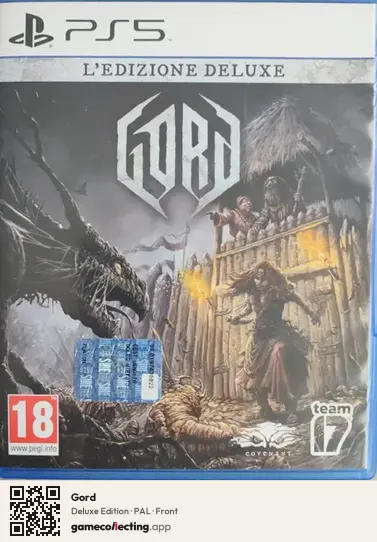 Gord PlayStation 5, PAL box front