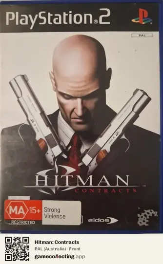 Hitman: Contracts PlayStation 2, Australia box front