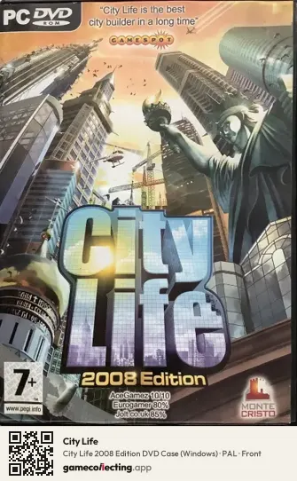 City Life Computer, PAL box front