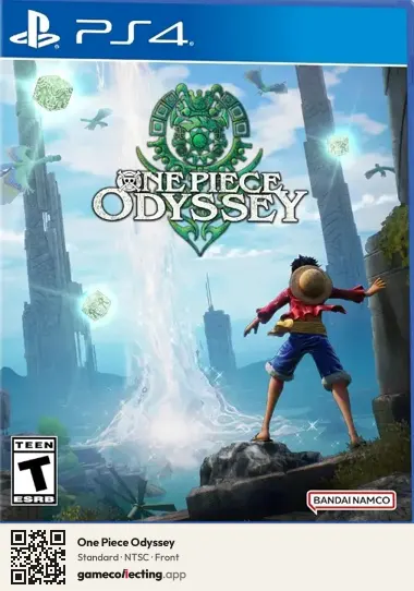 One Piece Odyssey PlayStation 4, NTSC box front