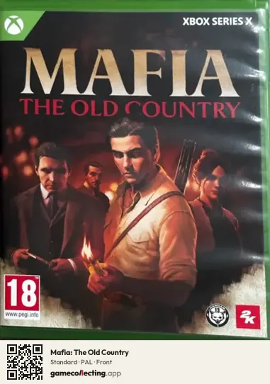 Mafia: The Old Country Xbox Series X, PAL box front