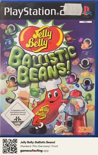 Jelly Belly: Ballistic Beans! PlayStation 2, Germany box front