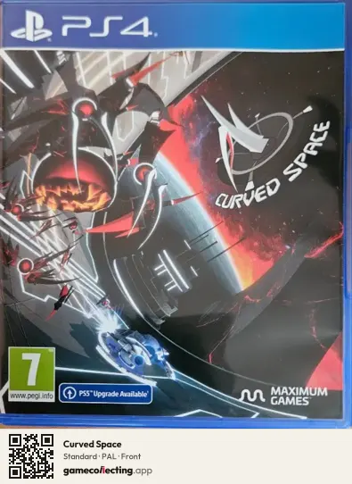 Curved Space PlayStation 4, PAL box front