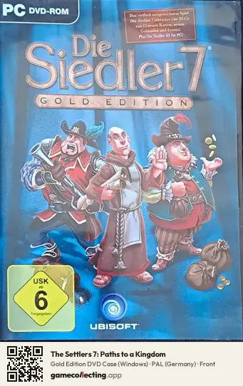 The Settlers 7: Paths to a Kingdom Computer, Germany box front