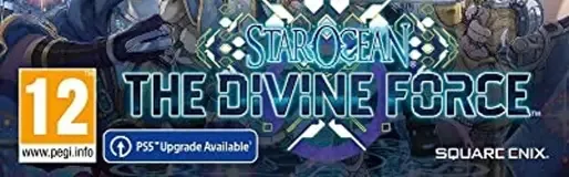 Star Ocean: The Divine Force, the PEGI square on its front