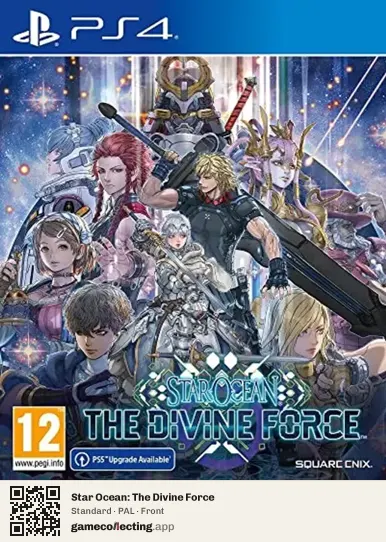 Star Ocean: The Divine Force PlayStation 4, PAL box front