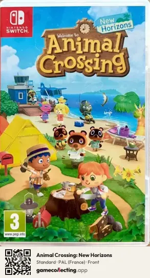 Animal Crossing: New Horizons Nintendo Switch, France box front