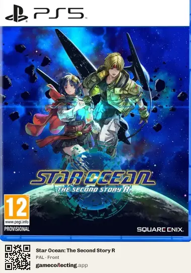 Star Ocean: The Second Story R PlayStation 5, PAL box front