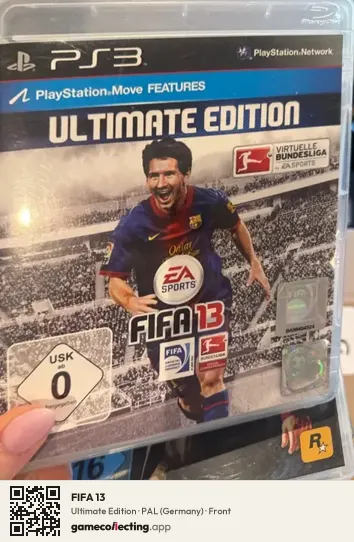 FIFA 13 PlayStation 3, Germany box front