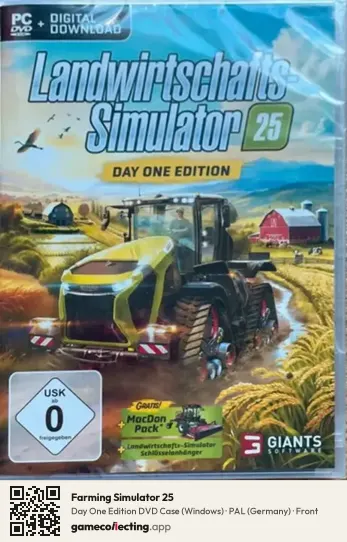 Farming Simulator 25 Computer, Germany box front