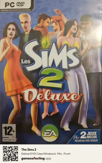 The Sims 2 Computer, PAL box front