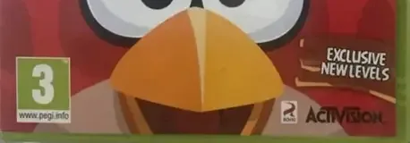 Angry Birds Trilogy, the PEGI square on its front