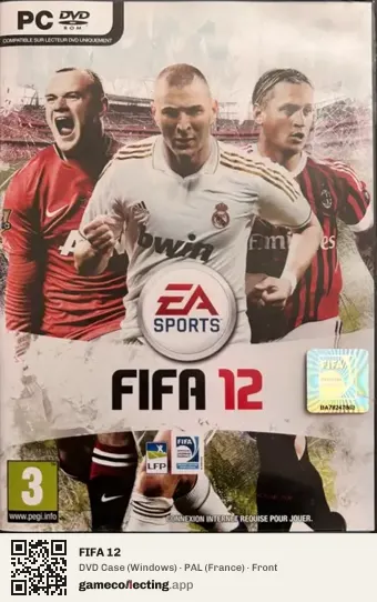FIFA 12 Computer, France box front
