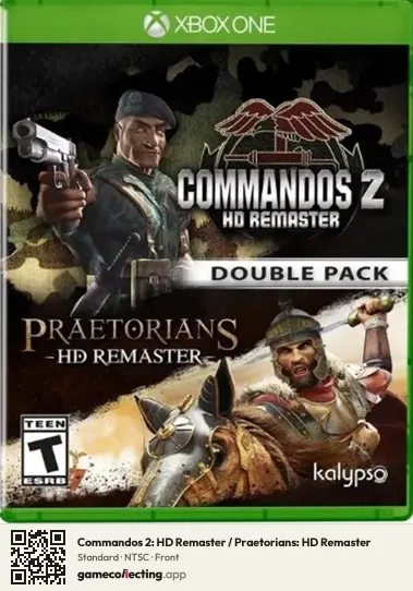 Commandos 2: HD Remaster / Praetorians: HD Remaster Xbox One, NTSC box front