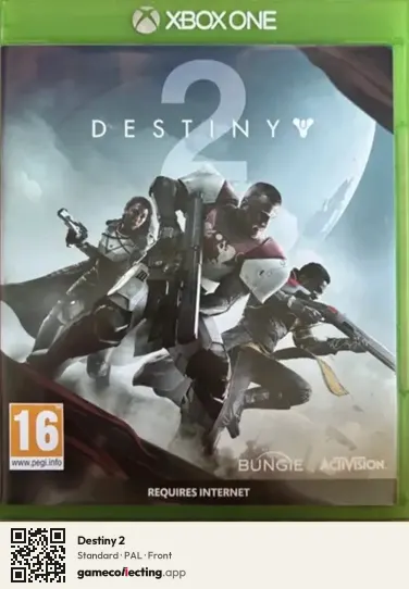 Destiny 2 Xbox One, PAL box front
