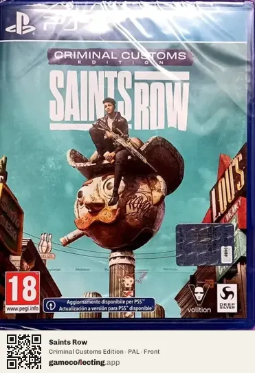 Saints Row PlayStation 4, PAL box front