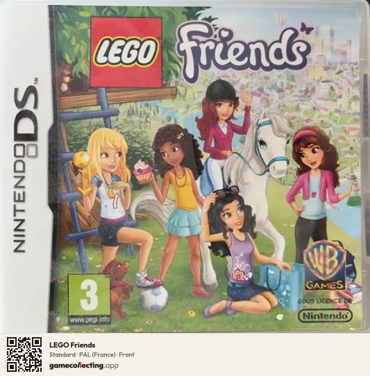 LEGO Friends Nintendo DS, France box front