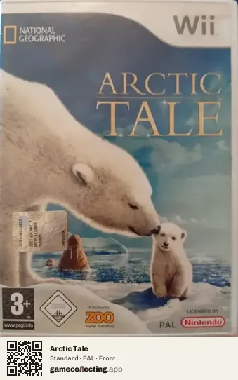 Arctic Tale Nintendo Wii, PAL box front