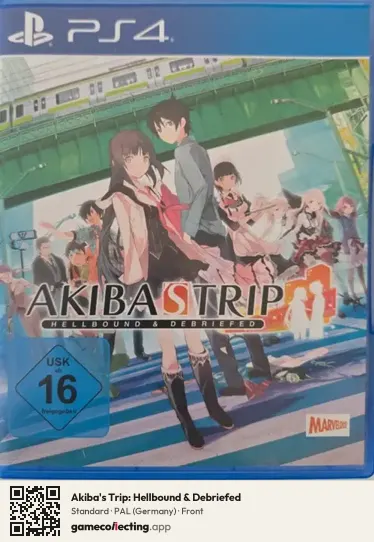 Akiba's Trip: Hellbound & Debriefed PlayStation 4, Germany box front