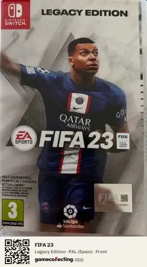 FIFA 23 Nintendo Switch, Spain box front