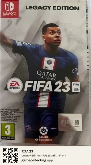FIFA 23 Nintendo Switch, Spain box front