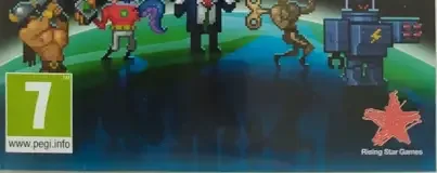 88 Heroes, the PEGI square on its front