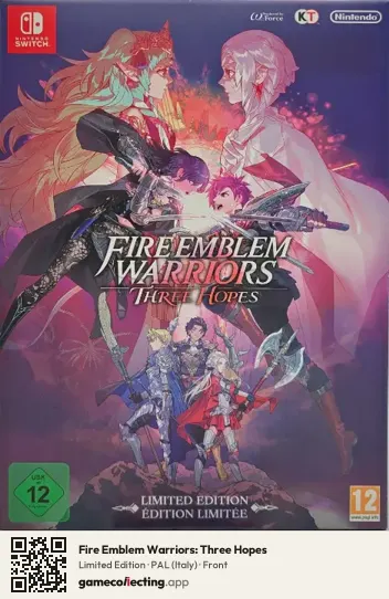 Fire Emblem Warriors: Three Hopes Nintendo Switch, Italy box front