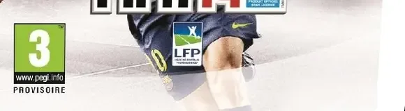 FIFA 14, the PEGI square on its front