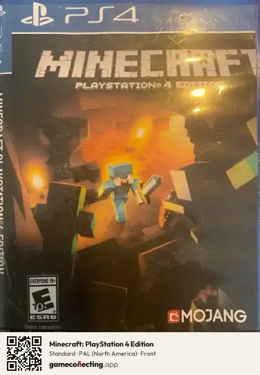 Minecraft: PlayStation 4 Edition PlayStation 4, North America box front