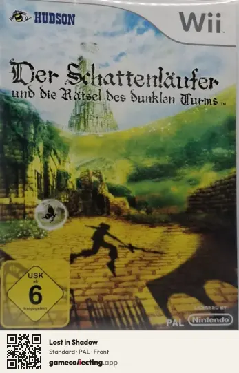 Lost in Shadow Nintendo Wii, PAL box front