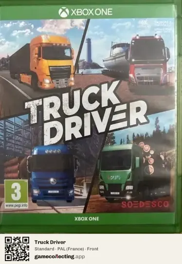 Truck Driver Xbox One, France box front