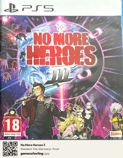 No More Heroes 3 PlayStation 5, Germany box front