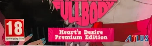 Catherine: Full Body, the PEGI square on its front