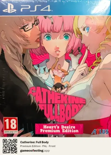 Catherine: Full Body PlayStation 4, PAL box front