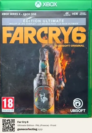 Far Cry 6 Xbox Series X, France box front
