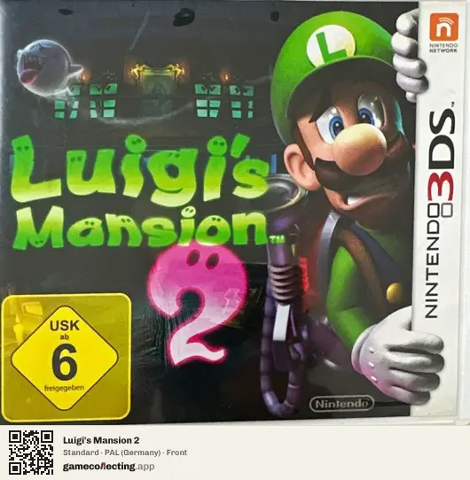 Luigi's Mansion 2 Nintendo 3DS, Germany box front