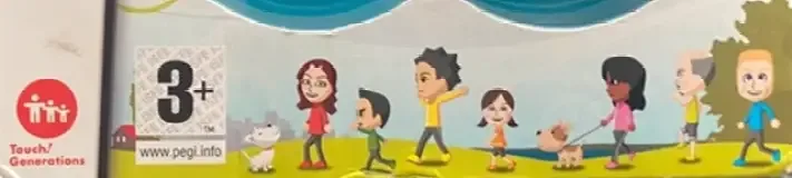 Personal Trainer: Walking, the PEGI square on its front